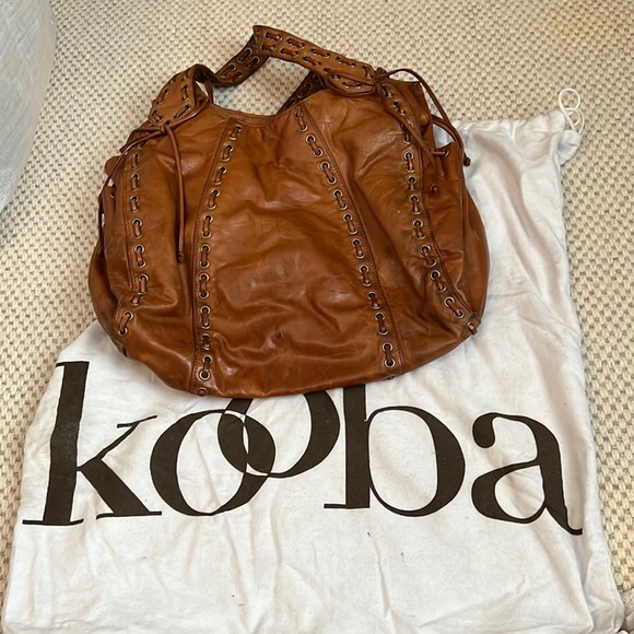Kooba Leather shoulder bag - Picture 1 of 4